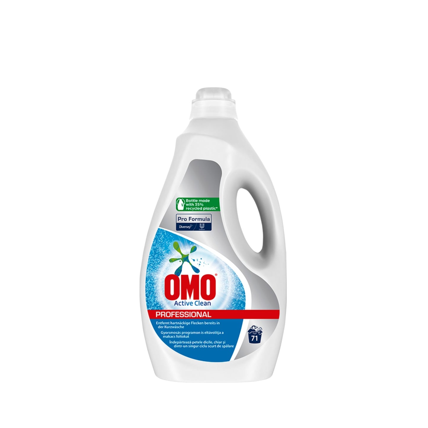 Detergent de Rufe Lichid OMO Active Clean Professional, 5L, 71 spalari - nestemag.ro