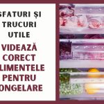 videzi corect alimentele pentru congelare