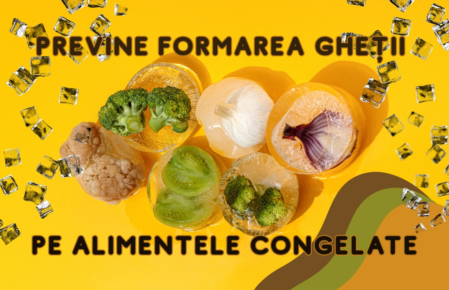 Cum să previi formarea gheții pe alimentele congelate