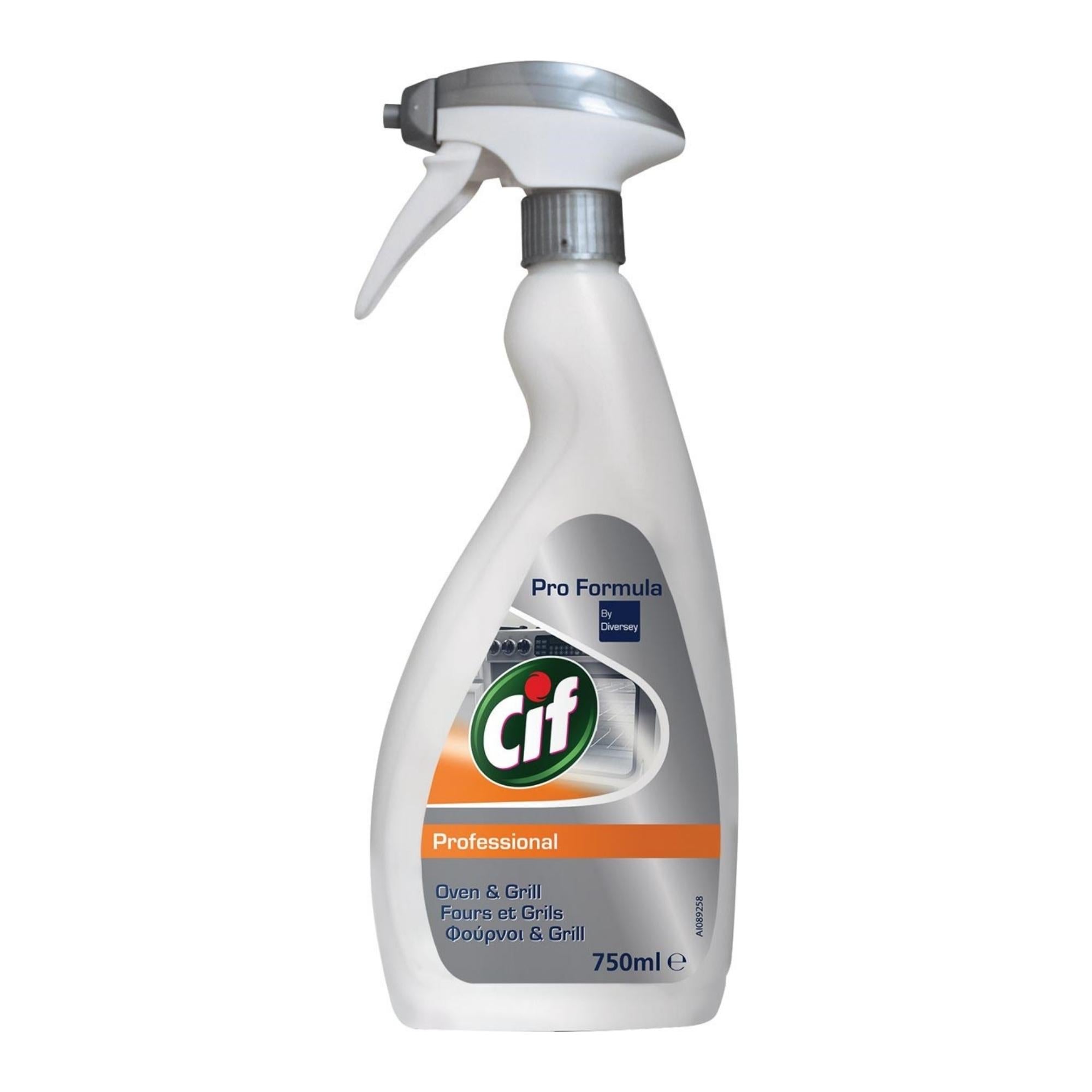 Detergent si Degresant 2 in 1 CIF Professional Cuptor si Aragaz 750 ml - nestemag.ro