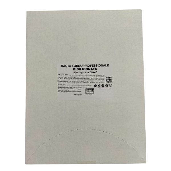 Hartie de Copt Bisiliconata Portionata Alba 30×40 cm, 500 de coli
