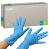 Manusi nitril cu manseta lunga nepudrate albastre, easyCARE Nitrile Long, 100 buc/cutie