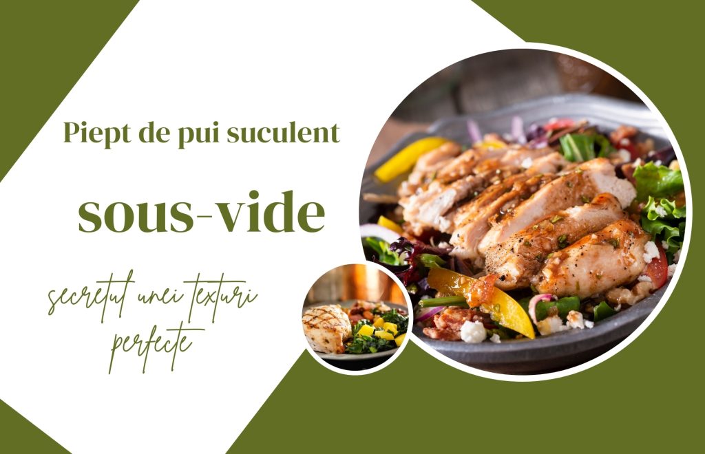 Piept de pui suculent sous vide secretul unei texturi perfecte