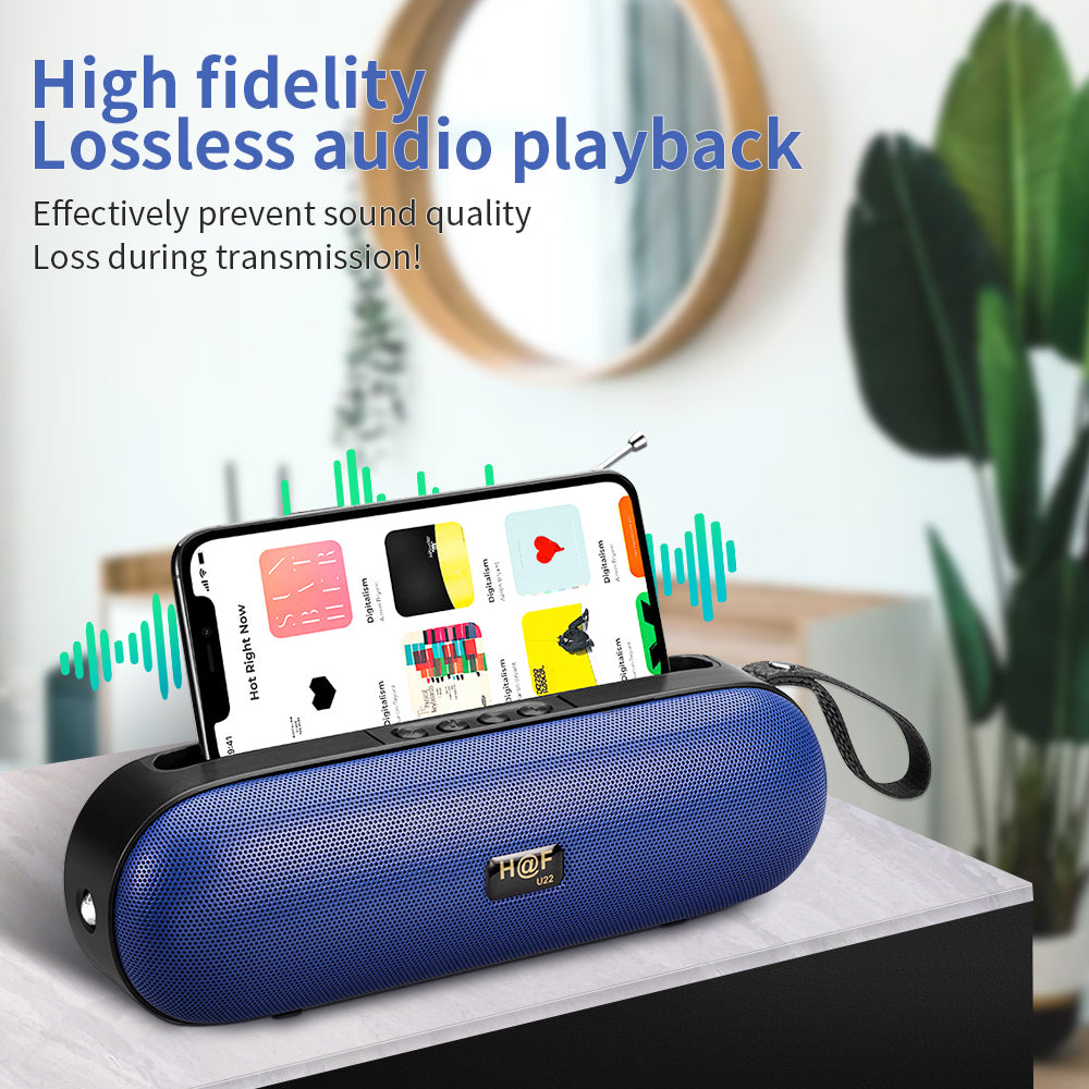 Boxa Portabila cu Radio si Lanterna, Bluetooth, Card, USB, Suport Telefon - nestemag.ro