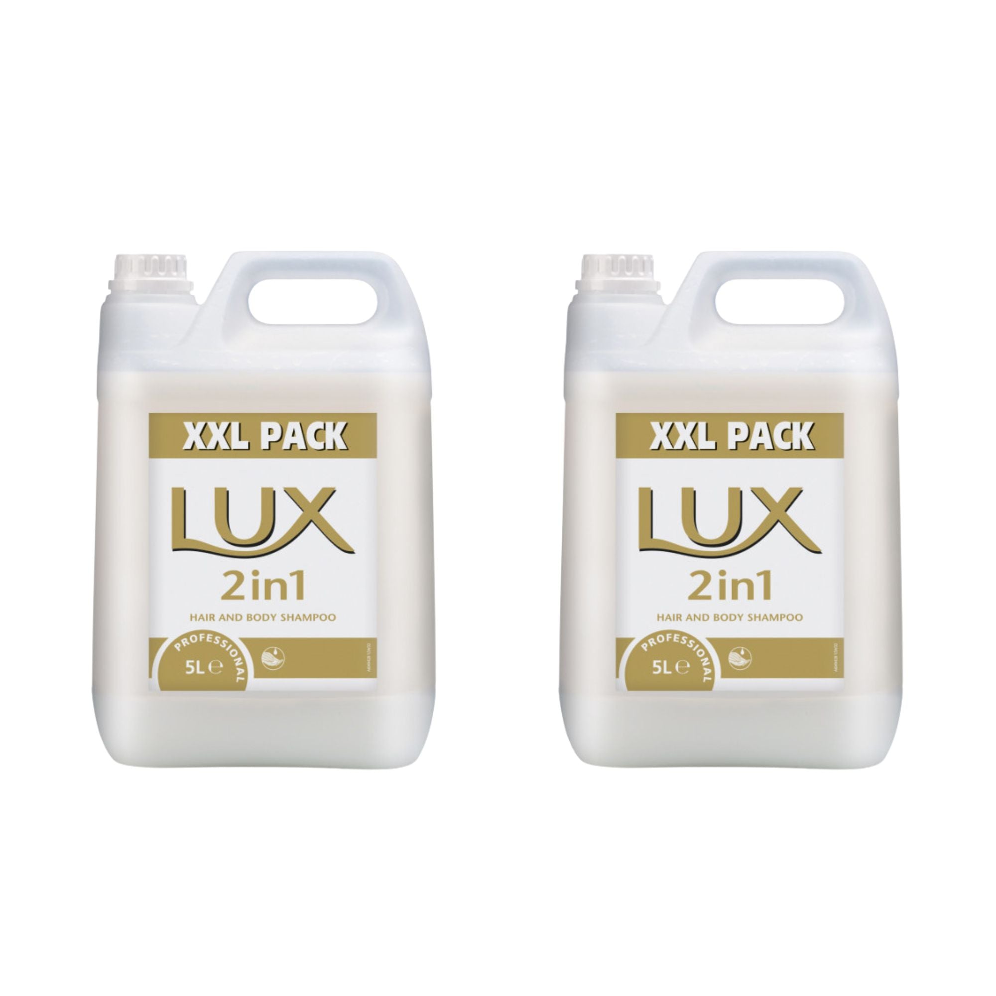 Lux Professional 2 in 1 sampon si Gel De Dus 2x5L