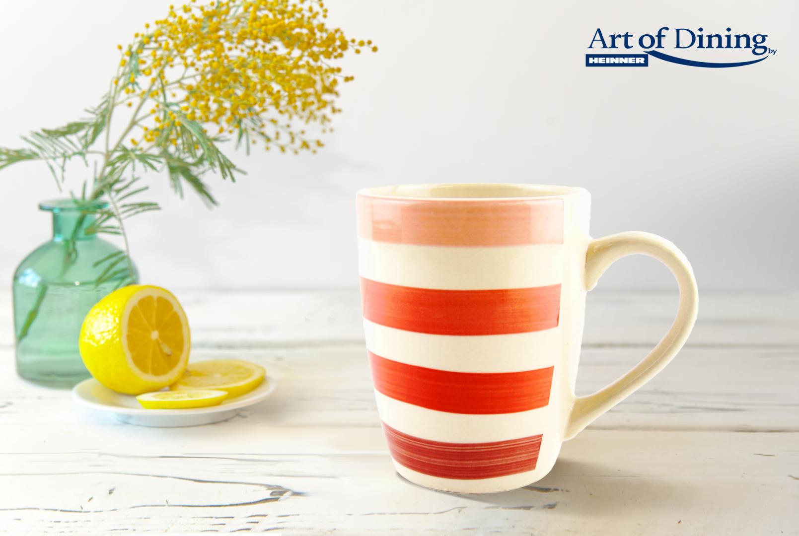 Cana Ceramica 354 ml, Lara, Rosu - nestemag.ro