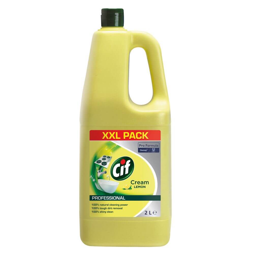 Detergent Crema Vase CIF Cream Lemon, 2 L - nestemag.ro