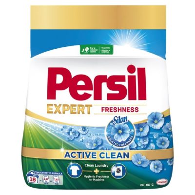 Detergent de rufe pudra Persil Deep Clean Freshness by Silan, 1.35 kg, 18 spalari