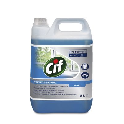Cif Professional Sticla & Multi-Suprafete 2x5L - Cif Pro Formula Geamuri & Suprafete
