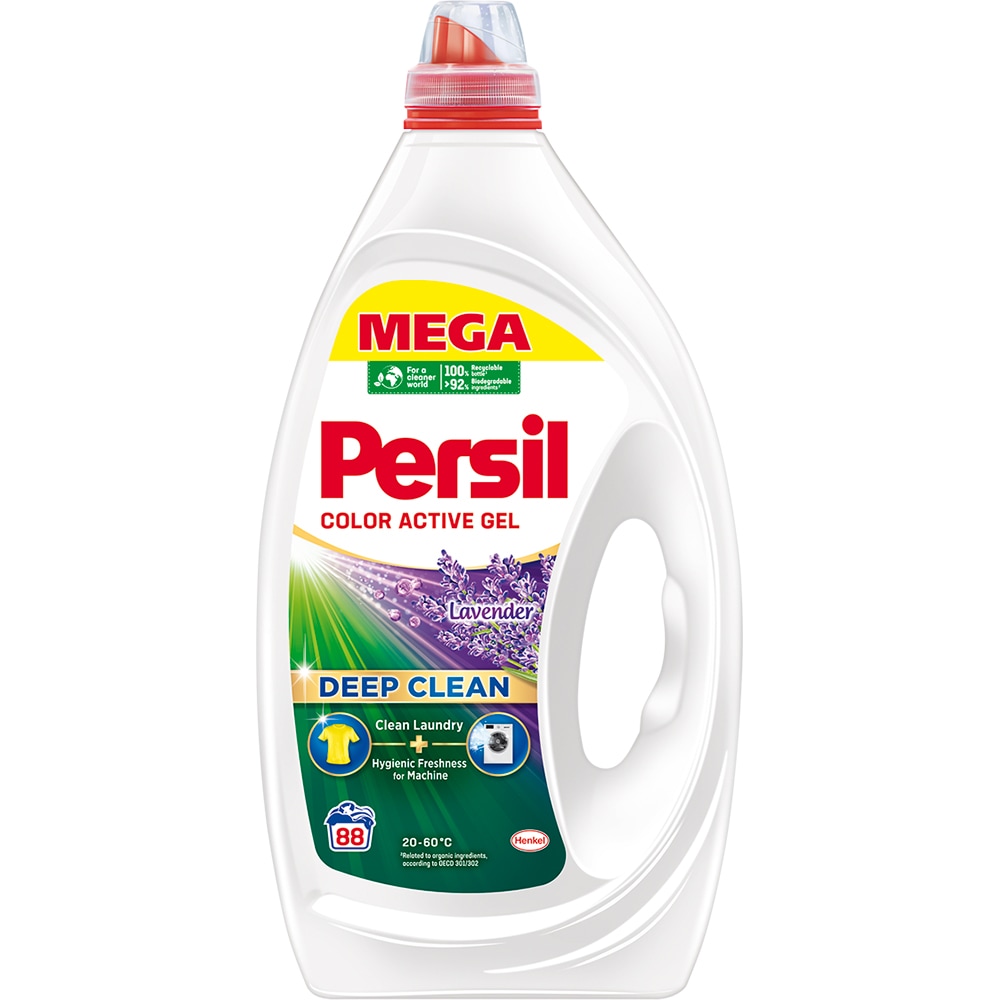 Detergent lichid PERSIL Lavanda, 3.96 l, 88 spalari
