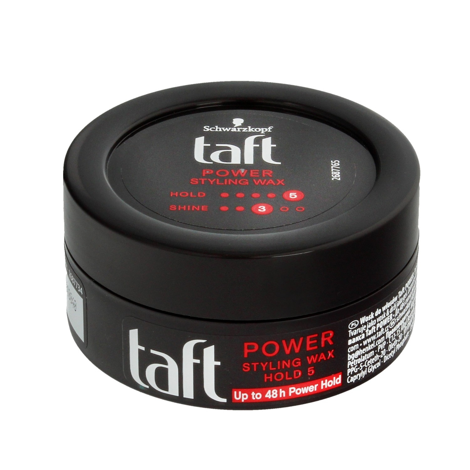 Ceară de păr Schwarzkopf Taft Creative fixare puternică și strălucire, 75ml