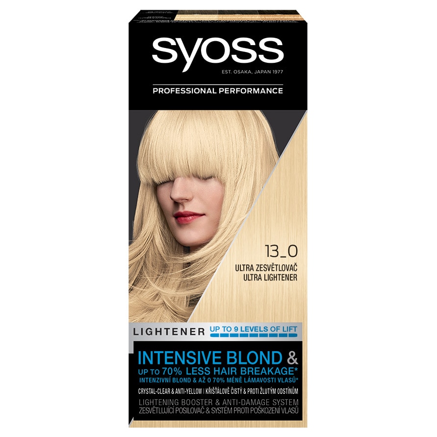 Vopsea de par permanenta Syoss Color Baseline 13-0 Ultra Lightener, 115 ml