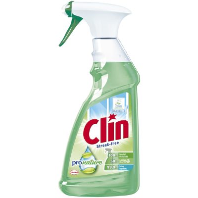 Solutie pentru curatarea geamurilor, Clin Pro Nature 500ml