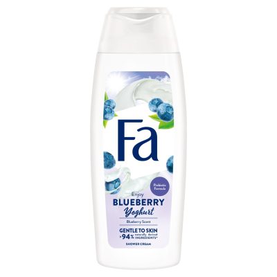Gel de dus din lemn Iaurt Afine, 250 ml