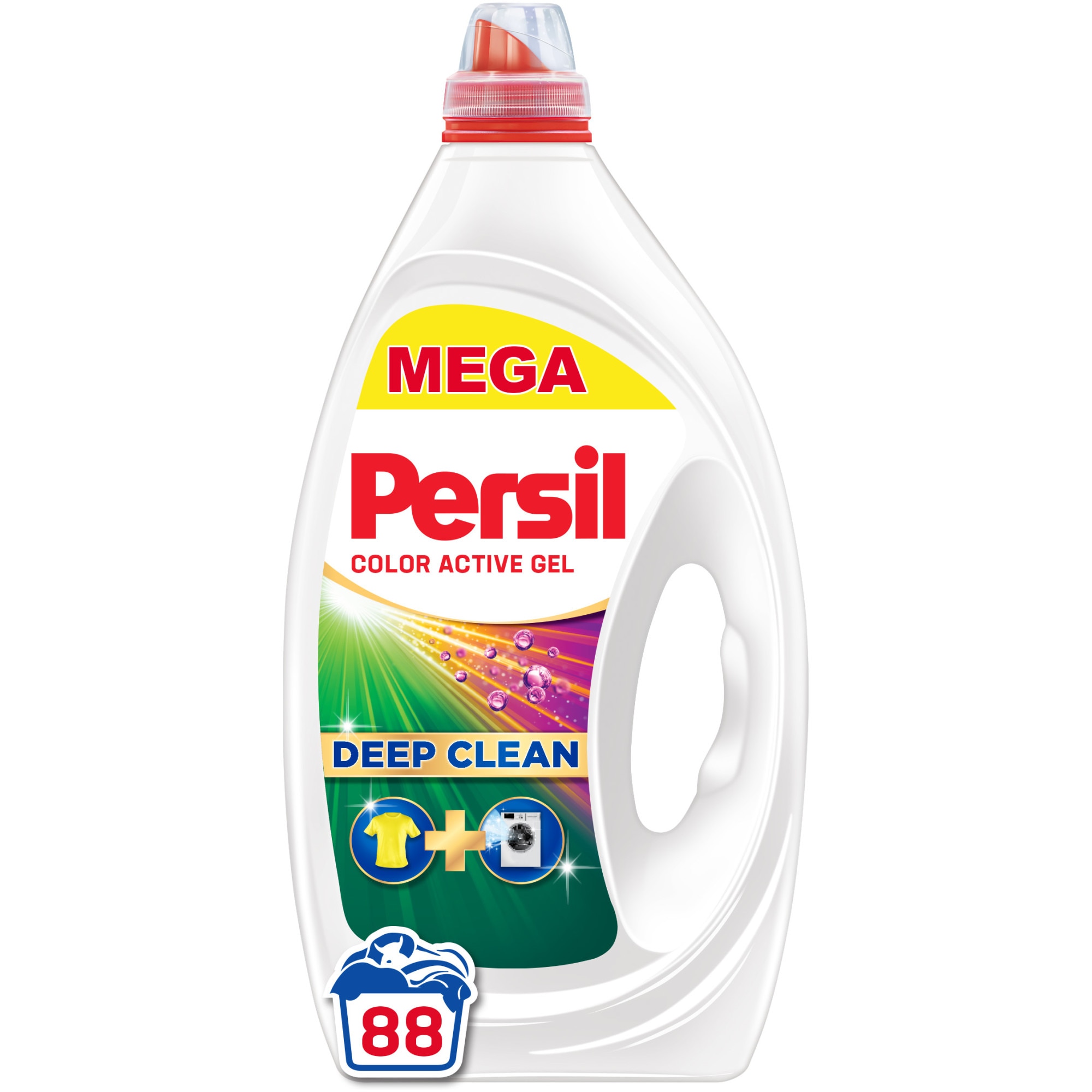 Detergent de rufe lichid Persil Color Gel, 88 spalari, 3,96L