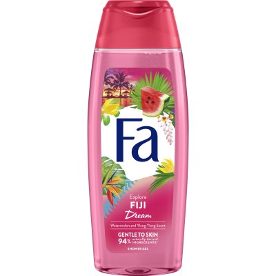 Gel de dus Fa Fiji Dream cu parfum de pepene verde si ylang-ylang, Femei, 250 ml