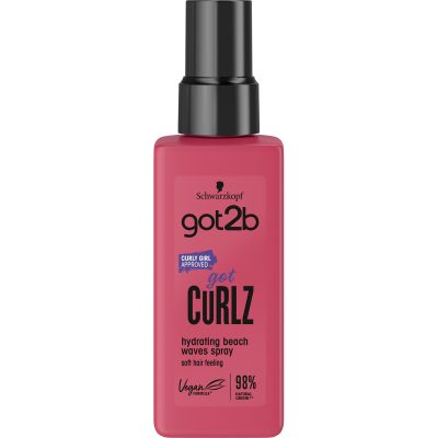 Spray hidratant Got2b pentru bucle tip beach waves, 150 ml