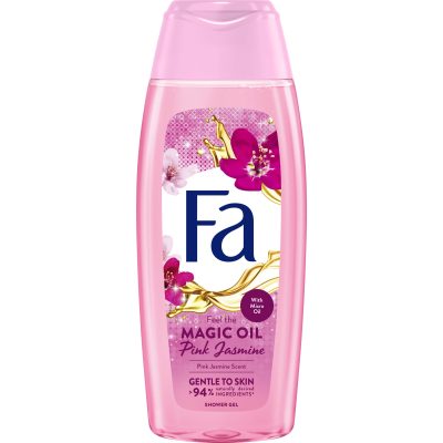 Gel de dus Fa Pink Jasmin cu parfum de iasomie roz, Femei, 400 ml