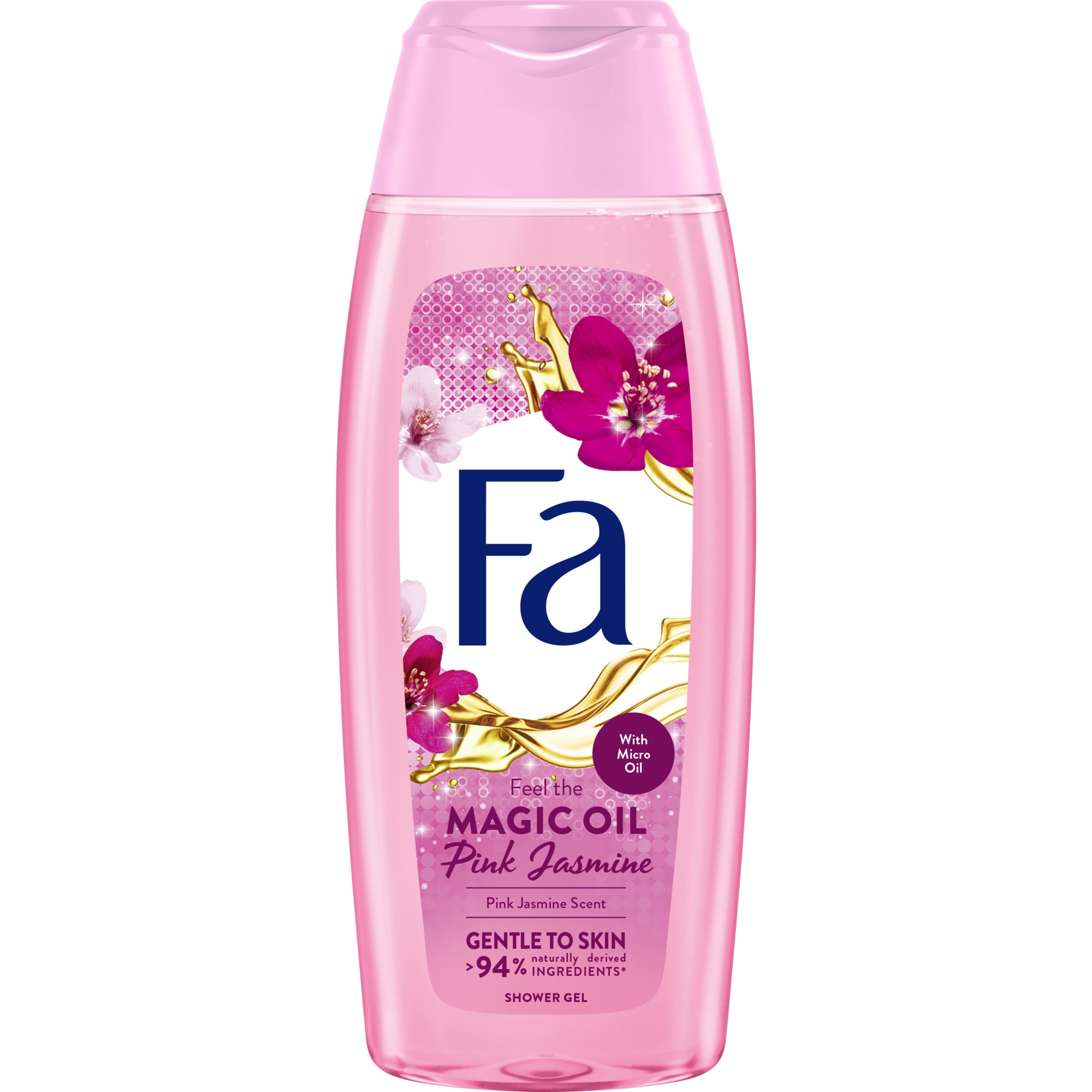 Gel de dus Fa Pink Jasmin cu parfum de iasomie roz, Femei, 400 ml