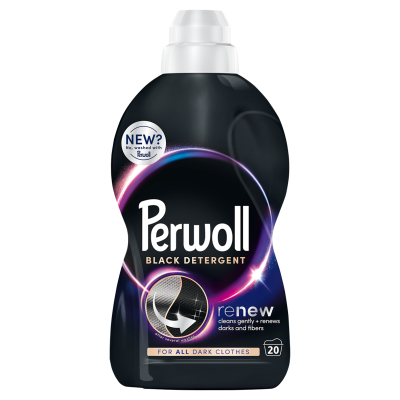 Detergent lichid pentru rufe Perwoll Renew Black, 20 spalari, 1000 ml