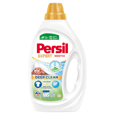 Detergent de rufe lichid Persil Deep Clean Expert Sensitive, 20 spalari, 0,9l