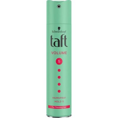 Fixativ Taft Volume Mega Strong Hold, nivel fixare 5, formula vegana, 250 ml