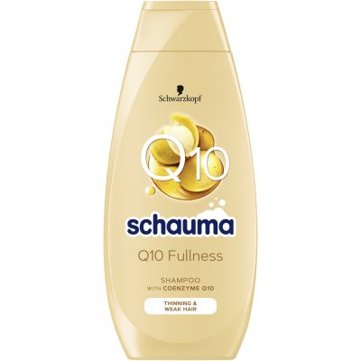 Sampon Schauma Q10 Fullness pentru par fragil, 400 ml