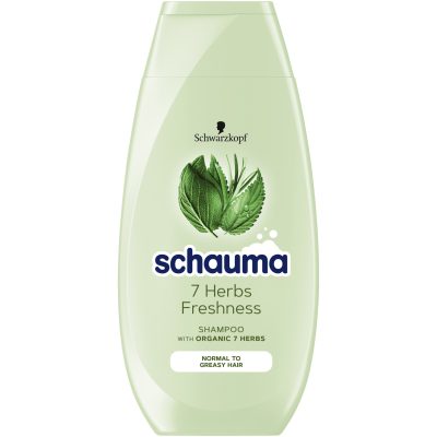 Sampon Schauma 7 Plante Freshness pentru par normal sau cu tendinta de ingrasare, 250 ml