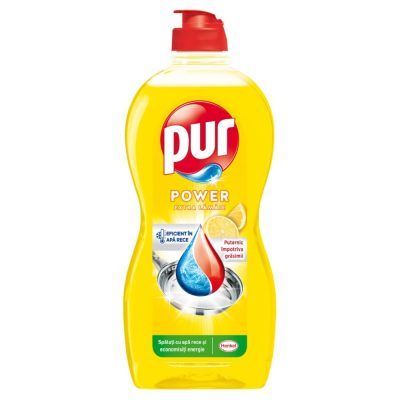 Detergent de vase Pur Power Lemon, 450 ml