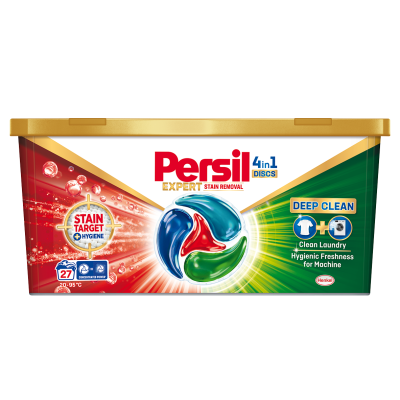 Detergent de rufe Persil 4in1 Discs Expert Stain Removal, 27 spalari