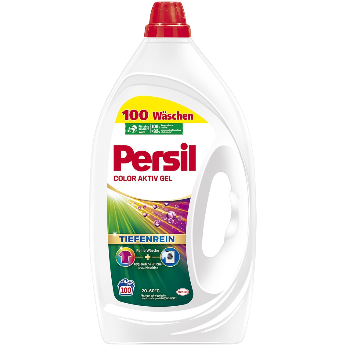 Detergent de rufe lichid Persil Deep Clean Color, 100 spalari, 4.5 L