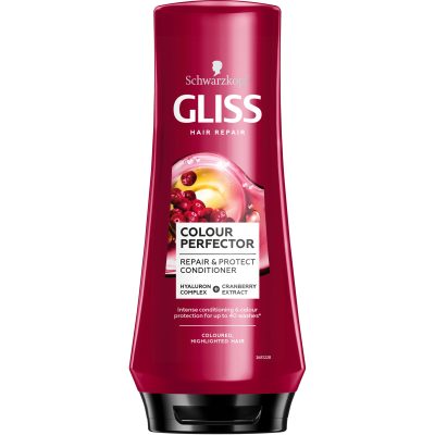 Balsam Gliss Colour Perfector pentru par vopsit, nuantat sau cu suvite, 200 ml