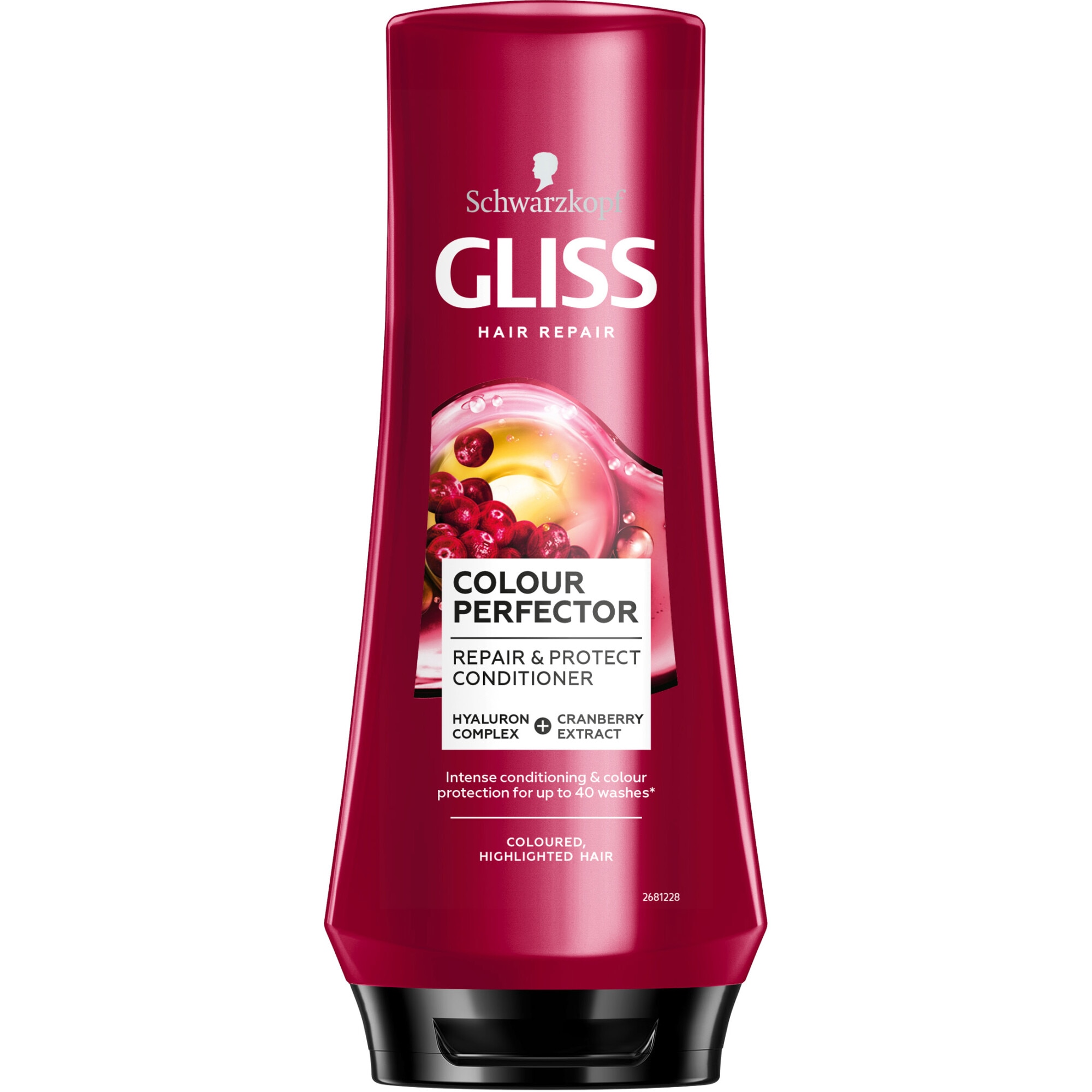 Balsam Gliss Colour Perfector pentru par vopsit, nuantat sau cu suvite, 200 ml