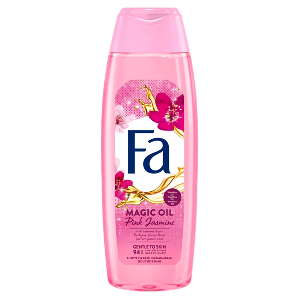 Gel de dus Fa Pink Jasmin cu parfum de iasomie roz, Femei, 750 ml