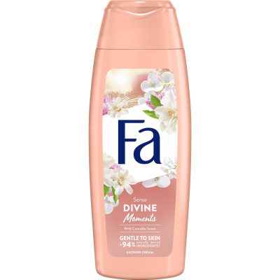 Gel de dus Fa Divine Moments cu parfum de camelie salbatica, Femei, 250 ml