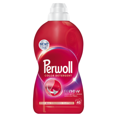 Detergent lichid pentru rufe Perwoll Renew Color, 40 spalari, 2000 ml