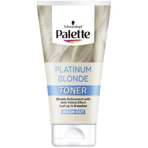 Toner nuantator Schwarzkopf Palette Blond Platinat cu efect anti-ingalbenire, 150 ml