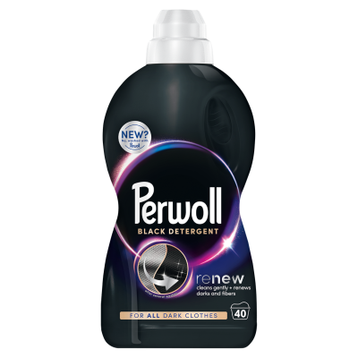 Detergent lichid pentru rufe Perwoll Renew Black, 40 spalari, 2000 ml