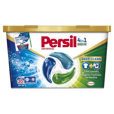 Detergent de rufe Persil 4in1 Discs Universal, 20 spalari