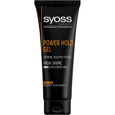 Gel de par Syoss Men Power Hold Extreme pentru fixare foarte puternica, 250 ml