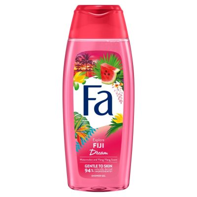 Gel de dus Fa Fiji Dream cu parfum de pepene verde si ylang-ylang, Femei, 400 ml
