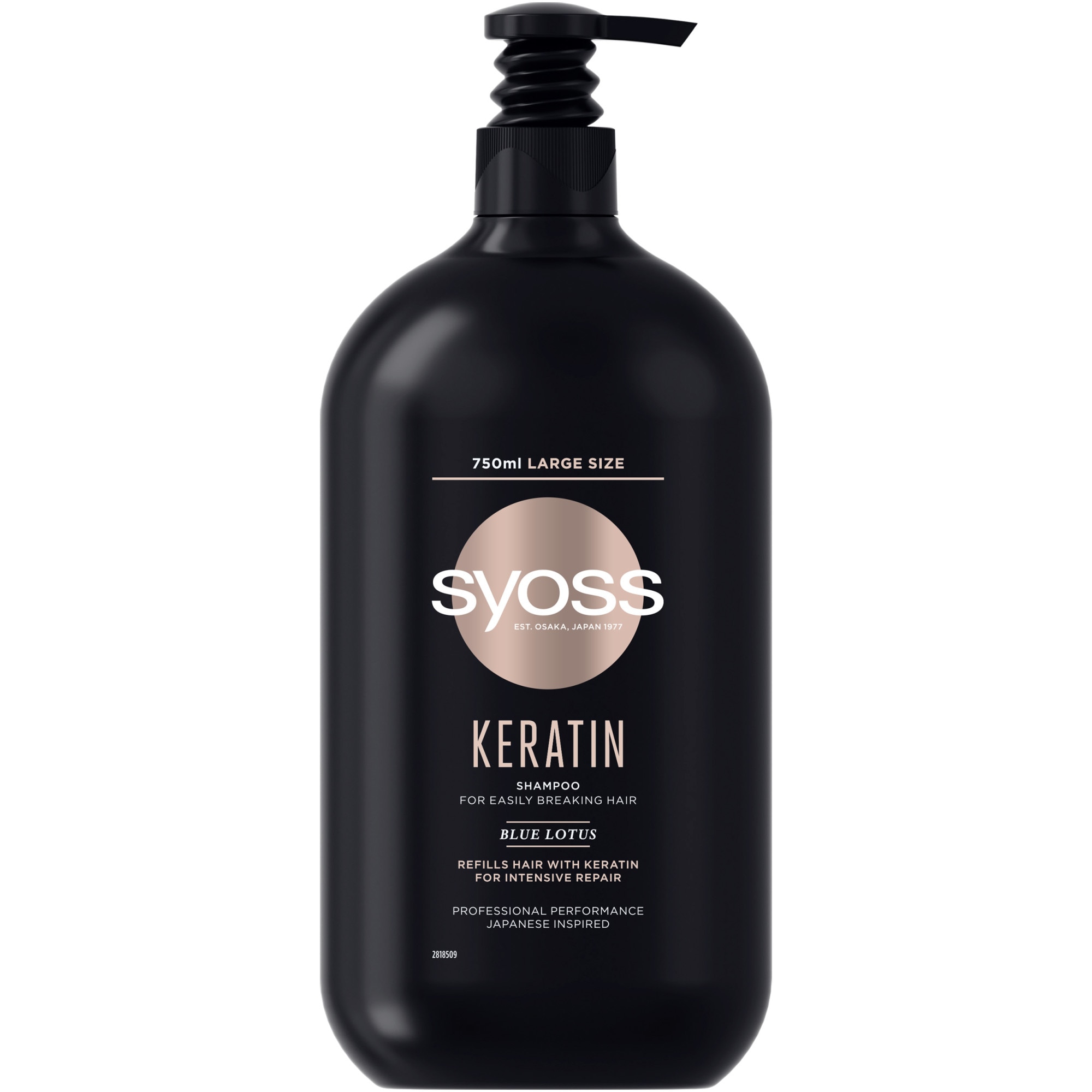 Sampon Syoss Keratin Hair Perfection pentru par uscat, 750 ml