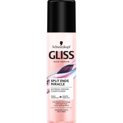 Tratament balsam expres Gliss Split Hair Miracle, pentru par deteriorat si varfuri despicate, 200 ml