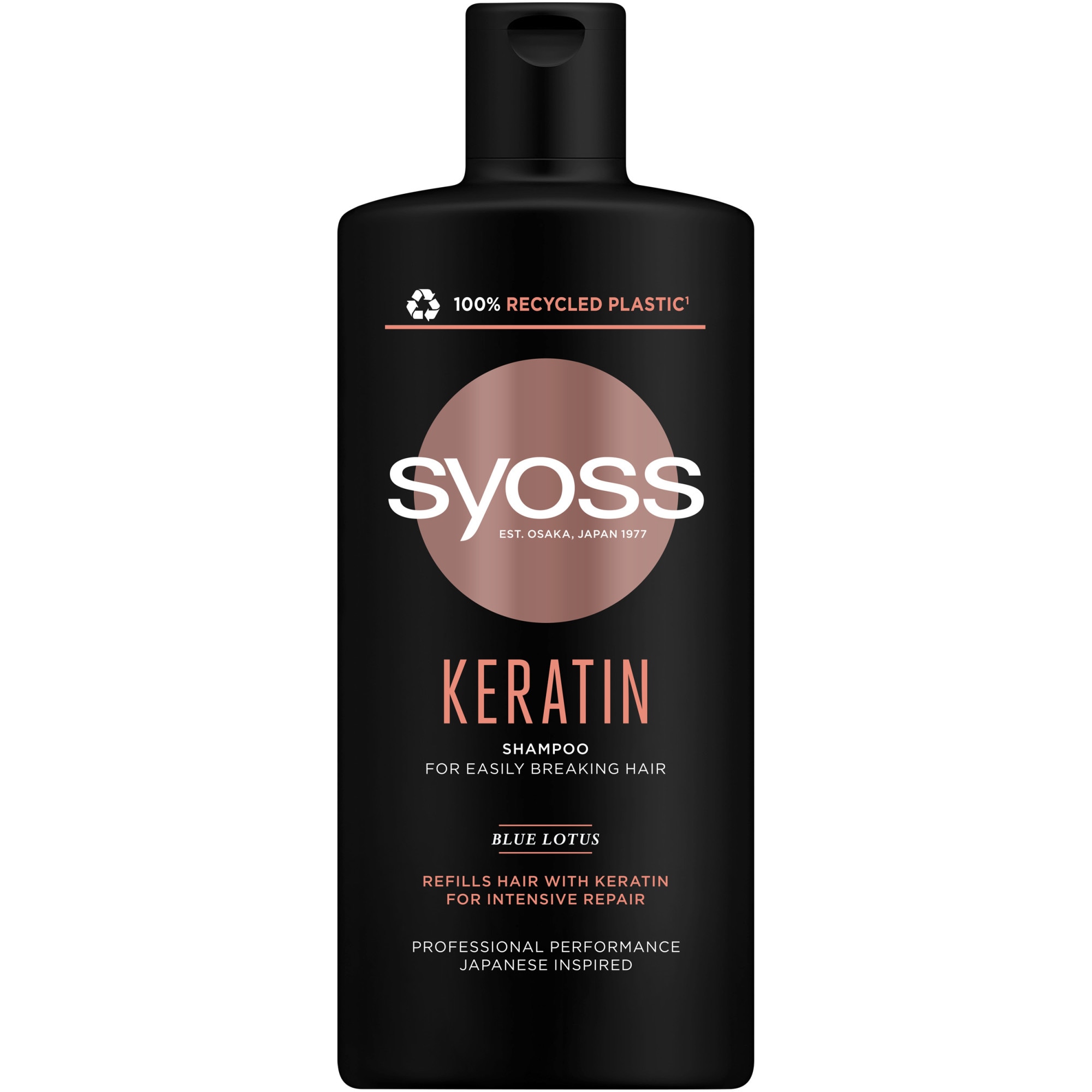 Sampon Syoss Keratin Hair Perfection pentru par uscat, 440 ml