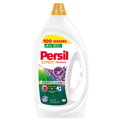 Detergent de rufe lichid Persil Deep Clean Expert Freshness Lavanda, 100 spalari, 4.5 L