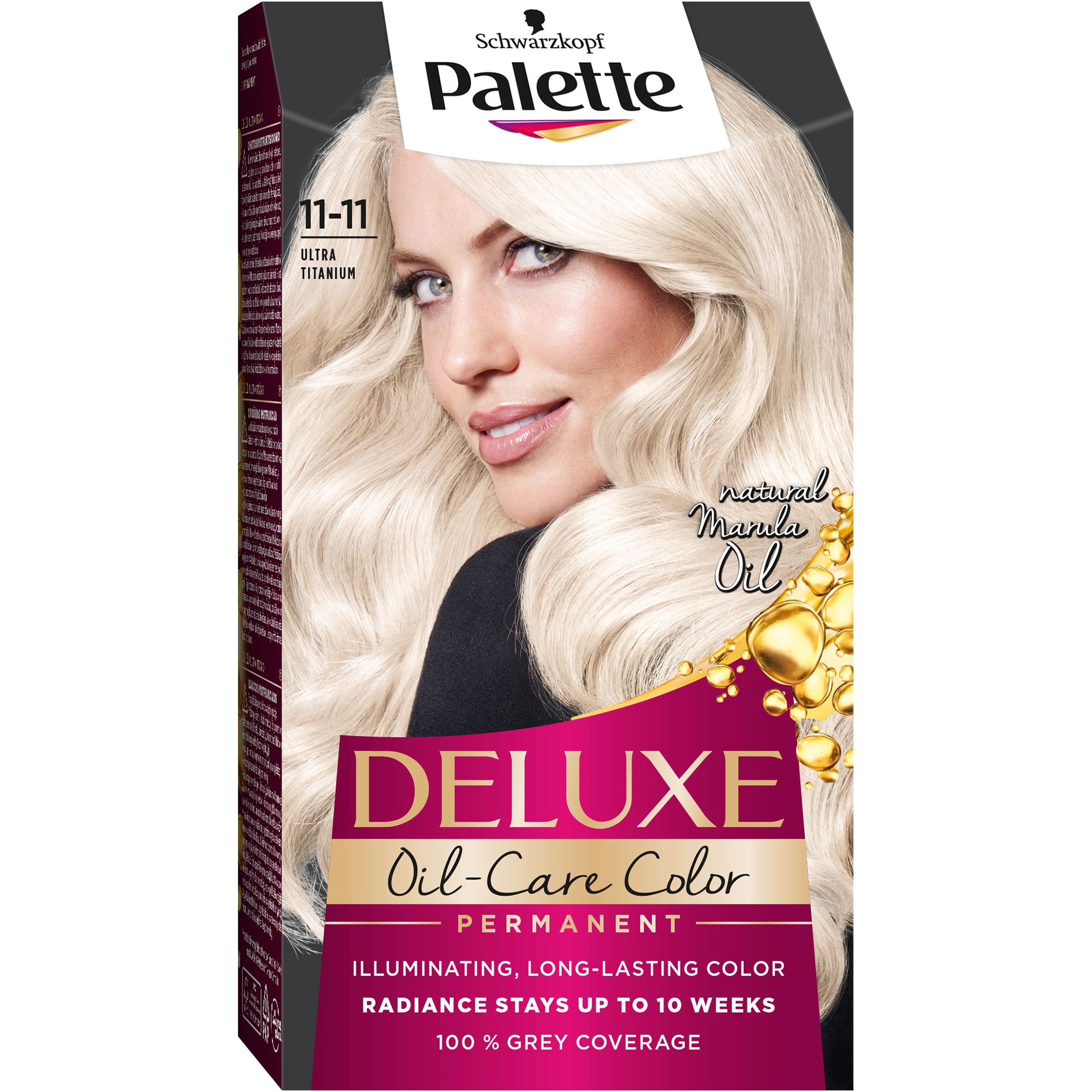 Vopsea de par permanenta Palette Deluxe 11-11 Blond Ultra Titan, 130 ml