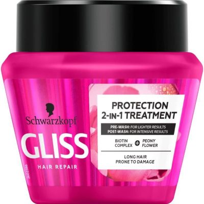 Masca de par Gliss Supreme Length pentru par lung predispus la deteriorare, 300 ml