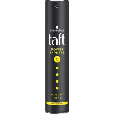 Fixativ Taft Power Express, nivel fixare 5, formula vegana, 250 ml