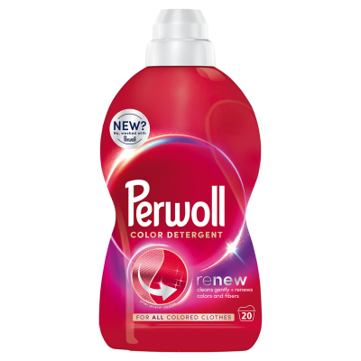 Detergent lichid pentru rufe Perwoll Renew Color, 20 spalari, 1000 ml
