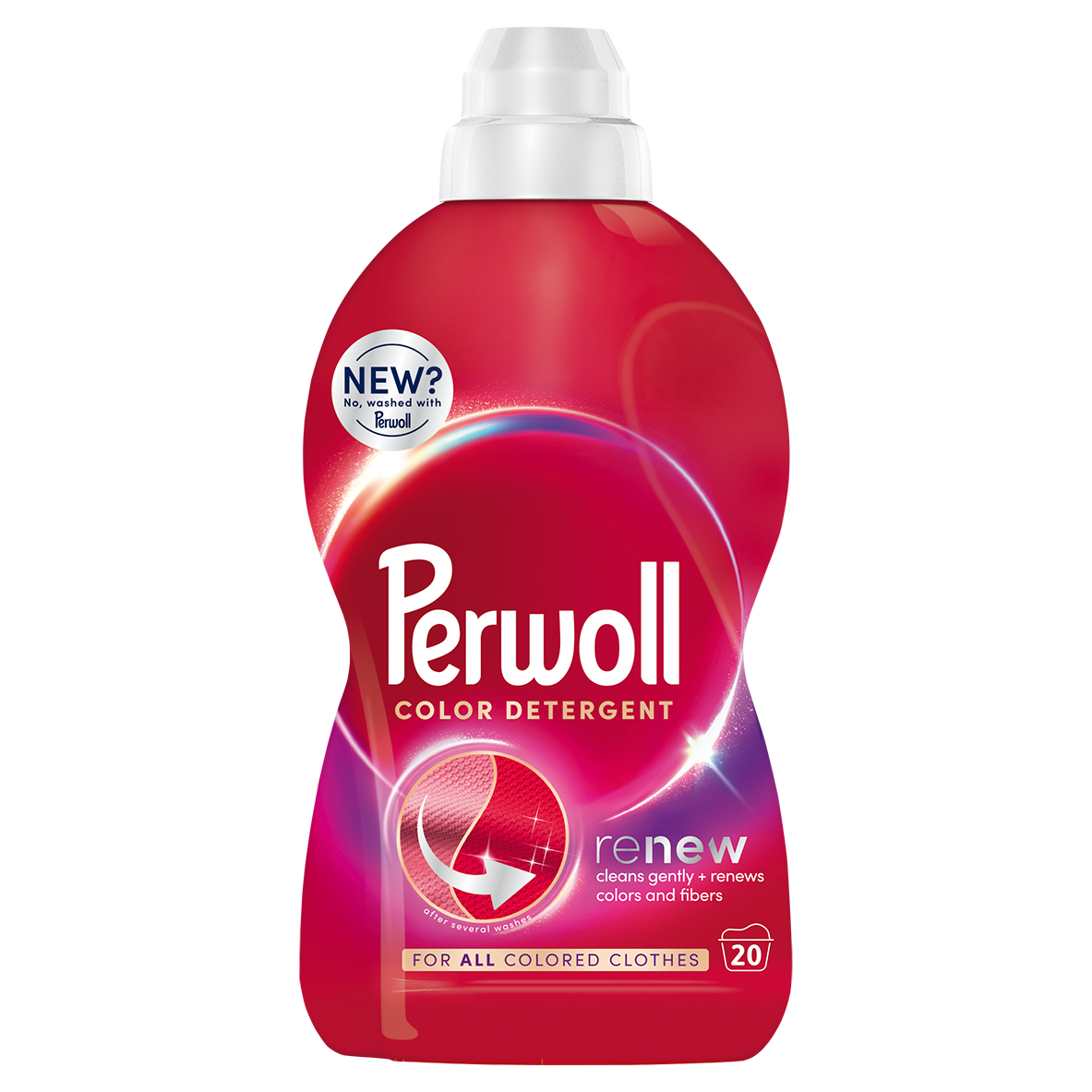 Detergent lichid pentru rufe Perwoll Renew Color, 20 spalari, 1000 ml